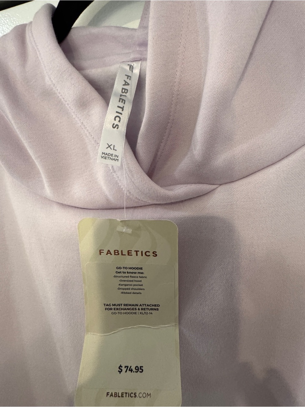 Fabletics GO-TO HOODIE - Picture 3 of 4